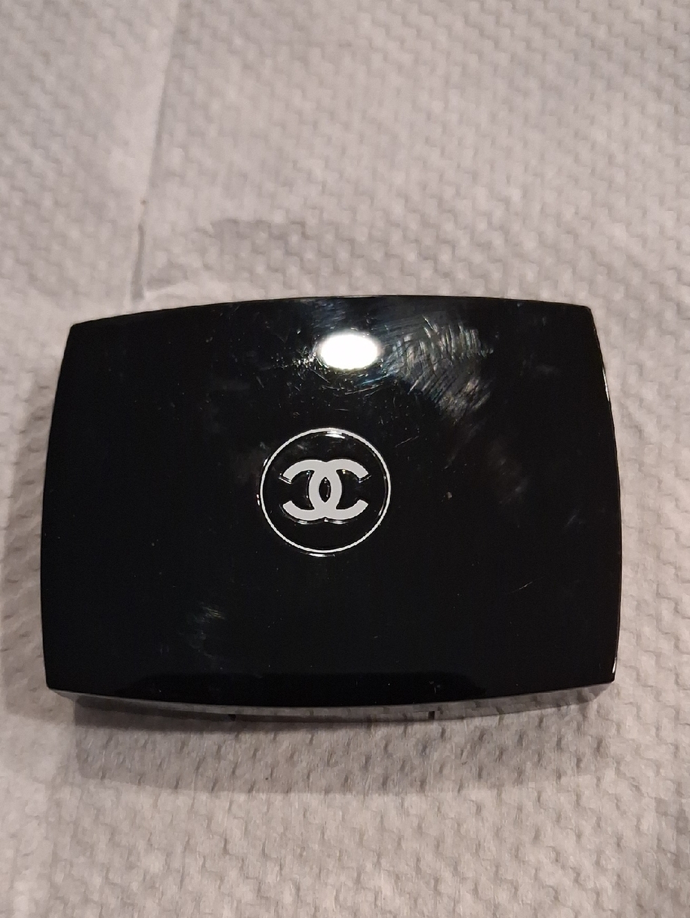 CHANEL Irreelle DUO Black Glossy Compact Eyeshadow 80 Sunset Gold